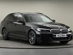 Black Used 2023 BMW 530e M Sport Estate | £29,450 (Fair price)