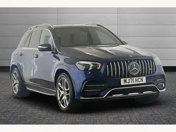 Blue Used 2021 Mercedes GLE53 AMG Premium SUV | £49,995 (Good price)