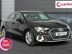 Black Used 2021 Audi A3 Sport Sedan | £20,639 (Expensive)