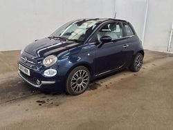 Blue Used 2021 Fiat 500 Dolcevita Hatchback | £9,699 (Fair price)