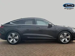 Black Used 2021 Audi e-tron S-Line SUV | £24,595 (Good price)