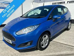 Blue Used 2013 Ford Fiesta Zetec Hatchback | £3,995 (Fair price)