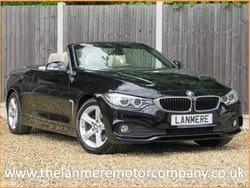 Black Used 2015 BMW 420 Cabriolet | £13,595 (Fair price)