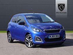 Blue Used 2019 Peugeot 108 Allure Hatchback | £7,831 (Fair price)