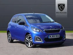 Blue Used 2019 Peugeot 108 Allure Hatchback | £7,831 (Fair price)