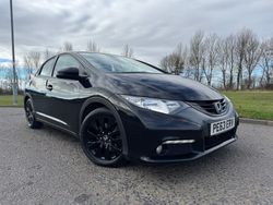 Black Used 2013 Honda Civic ES Hatchback | £3,600 (Fair price)