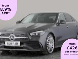 Grey Used 2022 Mercedes C200 AMG Line Premium Sedan | £27,752 (A bit pricey)
