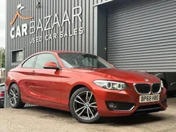 Orange Used 2019 BMW 218 Sport Line Coupe | £10,493 (Good price)