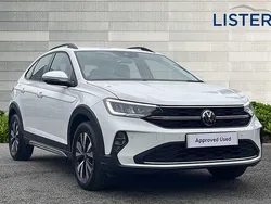 Pure white Used 2022 VW Taigo Life SUV | £16,990 (Fair price)