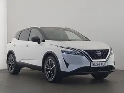 White Used 2024 Nissan Qashqai Tekna SUV | £23,998 (Expensive)
