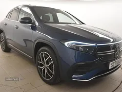 Blue Used 2022 Mercedes EQA300 AMG Line Premium SUV | £24,885 (Fair price)