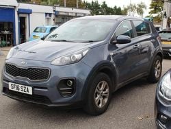 Blue Used 2016 Kia Sportage 2 SUV | £6,700 (Good price)