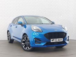 Blue Used 2023 Ford Puma ST-Line X Hatchback | £20,498 (Fair price)