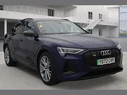 Blue Used 2022 Audi e-tron Sportback Black Edition SUV | £31,000 (Expensive)