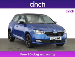 Blue Used 2021 Skoda Fabia Colour Edition Hatchback | £13,999 (Fair price)