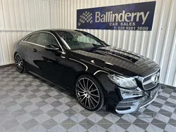 Black Used 2018 Mercedes E220 AMG line Coupe | £17,950 (Good price)