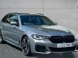 Grey Used 2023 BMW 520 M Sport Estate | £31,491 (Expensive)