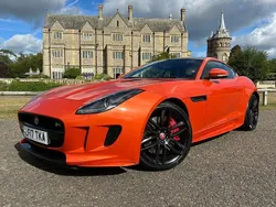 Sand fire orange Used 2017 Jaguar F-Type R Coupe | £39,995 (A bit pricey)