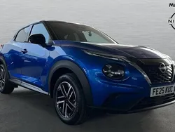 Special metallic magnetic blue Used 2025 Nissan Juke N-Connecta SUV | £22,000 (A bit pricey)