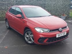 Red Used 2022 VW Polo R-line Hatchback | £15,498 (Fair price)