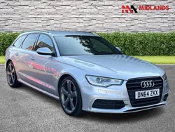 Silver Used 2015 Audi A6 Black Edition Estate | £10,800 (Fair price)