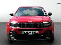 Red Used 2025 Jeep Avenger EV Longitude SUV | £21,000