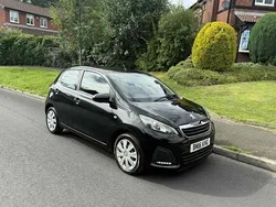 Black Used 2016 Peugeot 108 Active Hatchback | £4,995 (Good price)