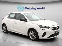 White Used 2021 Vauxhall Corsa Elite Hatchback | £10,500 (Fair price)