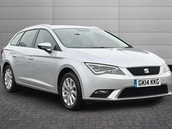 Ice silver Used 2014 Seat Leon SE Estate | £8,195 (Fair price)