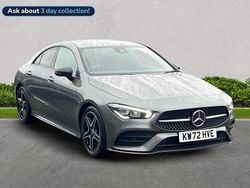 Grey Used 2023 Mercedes CLA200 AMG Line Premium Coupe | £24,333 (Fair price)