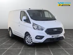 White Used 2022 Ford Transit Custom Limited Van | £18,395