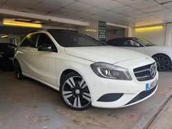 White Used 2015 Mercedes A200 Hatchback | £12,390 (Fair price)