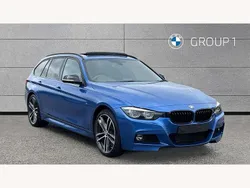 Blue Used 2019 BMW 335 M Sport Estate | £27,495 (Expensive)