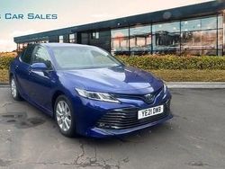 Blue Used 2021 Toyota Camry Design Sedan | £20,995 (Fair price)