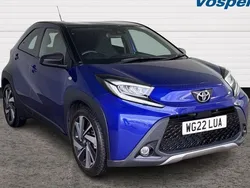 Blue Used 2022 Toyota Aygo Hatchback | £12,945 (Fair price)