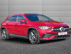 Designo patagonia red metallic Used 2021 Mercedes GLA200 Executive SUV | £25,650 (A bit pricey)