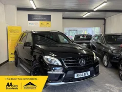 Black Used 2014 Mercedes ML63 AMG AMG SUV | £15,985