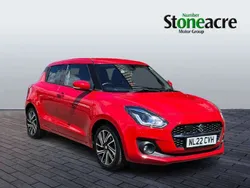 Red Used 2022 Suzuki Swift SZ5 Hatchback | £12,000 (Fair price)