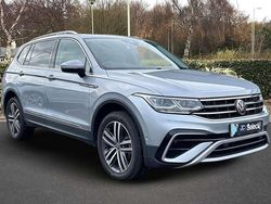 Silver Used 2021 VW Tiguan Allspace Elegance SUV | £26,500 (Fair price)