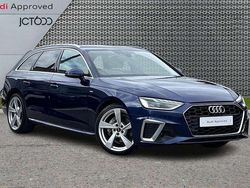 Blue Used 2022 Audi A4 S-Line Estate | £25,763 (A bit pricey)