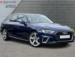 Blue Used 2022 Audi A4 S-Line Estate | £25,522 (Good price)