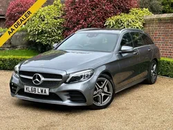 Grey Used 2019 Mercedes C200 AMG Line Premium Estate | £15,695 (Fair price)