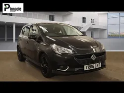 Black Used 2016 Vauxhall Corsa Edition Hatchback | £7,195 (Fair price)