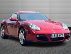 Ruby red Used 2011 Porsche Cayman Coupe | £17,990 (Fair price)