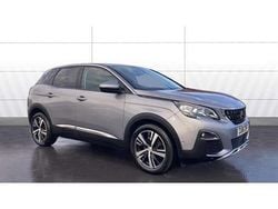 Grey Used 2018 Peugeot 3008 Allure SUV | £9,814 (Fair price)