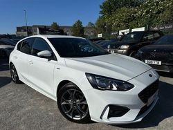 White Used 2019 Ford Focus ST-Line Hatchback | £8,995 (Fair price)