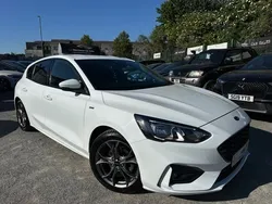 White Used 2019 Ford Focus ST-Line Hatchback | £8,995 (Fair price)