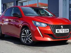 Red Used 2023 Peugeot 208 Allure+ Hatchback | £13,450 (Fair price)