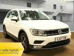 White Used 2017 VW Tiguan SE SUV | £9,495 (Fair price)