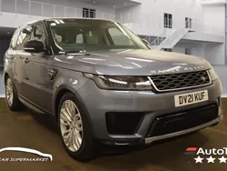 Blue Used 2021 Land Rover Range Rover Sport HSE SUV | £31,499